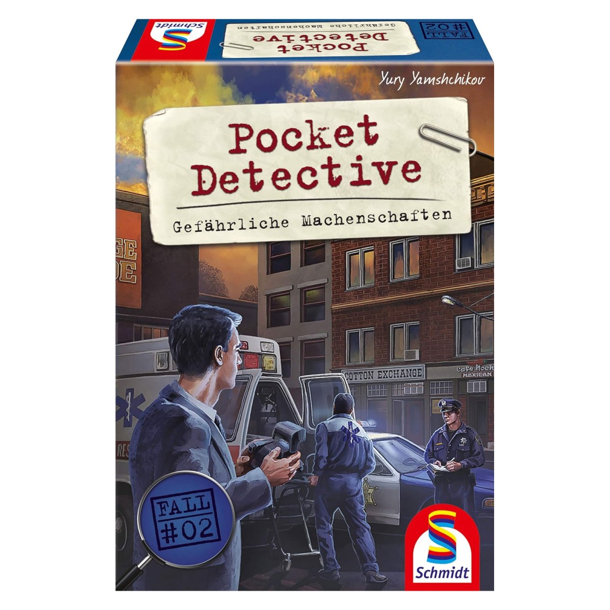 Schmidt 49378 - Pocket Detective - Spiel, Gefährliche Machenschaften, Fall 2