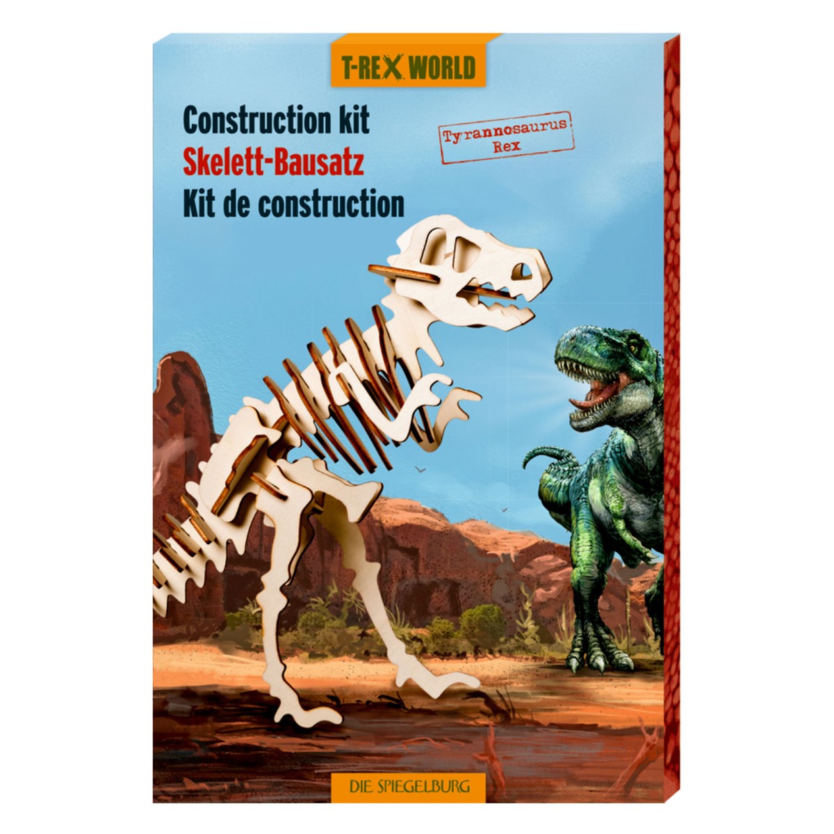 Coppenrath 18839 - Die Spiegelburg - T-Rex World - Skelett-Bausatz Tyrannosaurus Rex