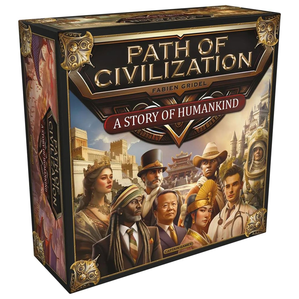 Asmodee CAPD0003 - Path of Civilization, Strategiespiel, Brettspiel