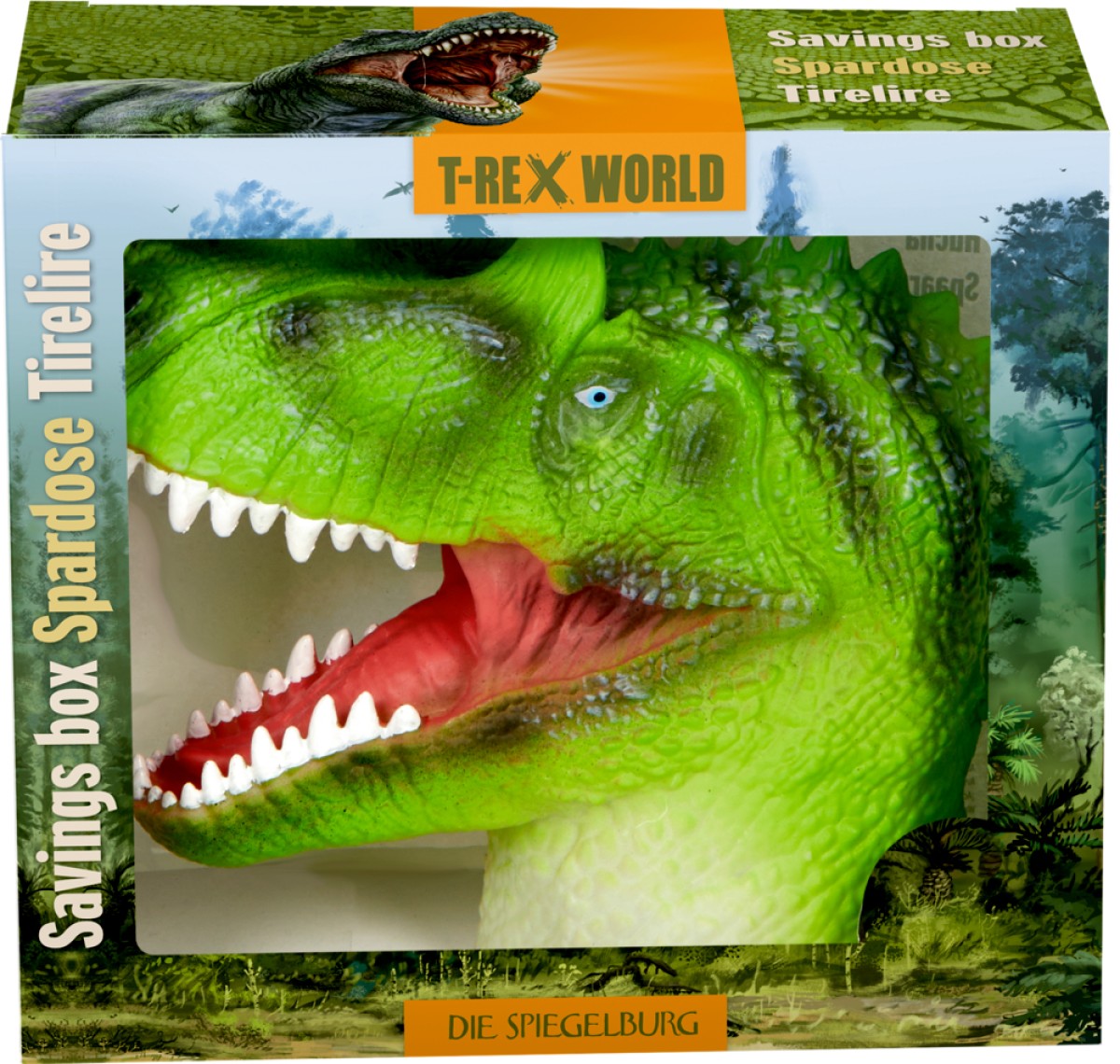 Coppenrath 22827 - Die Spiegelburg - T-Rex World - Spardose T-Rex-Kopf