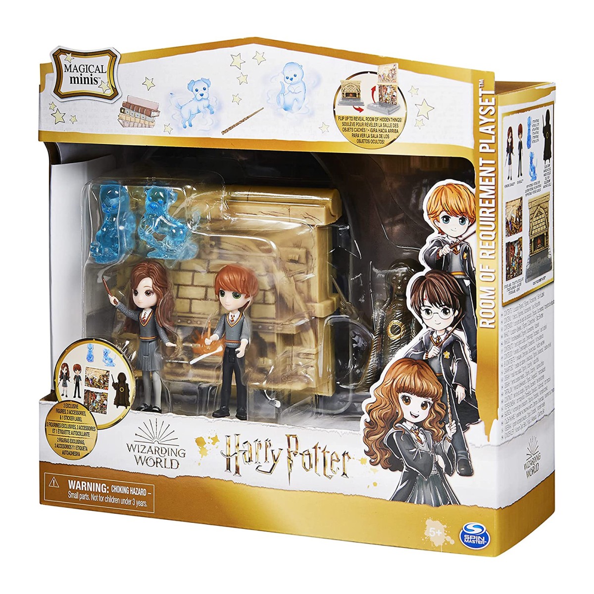 Spin Master 6063901 (20136673) - Harry Potter - Magical Minis - Raum der Wünsche, Spielset