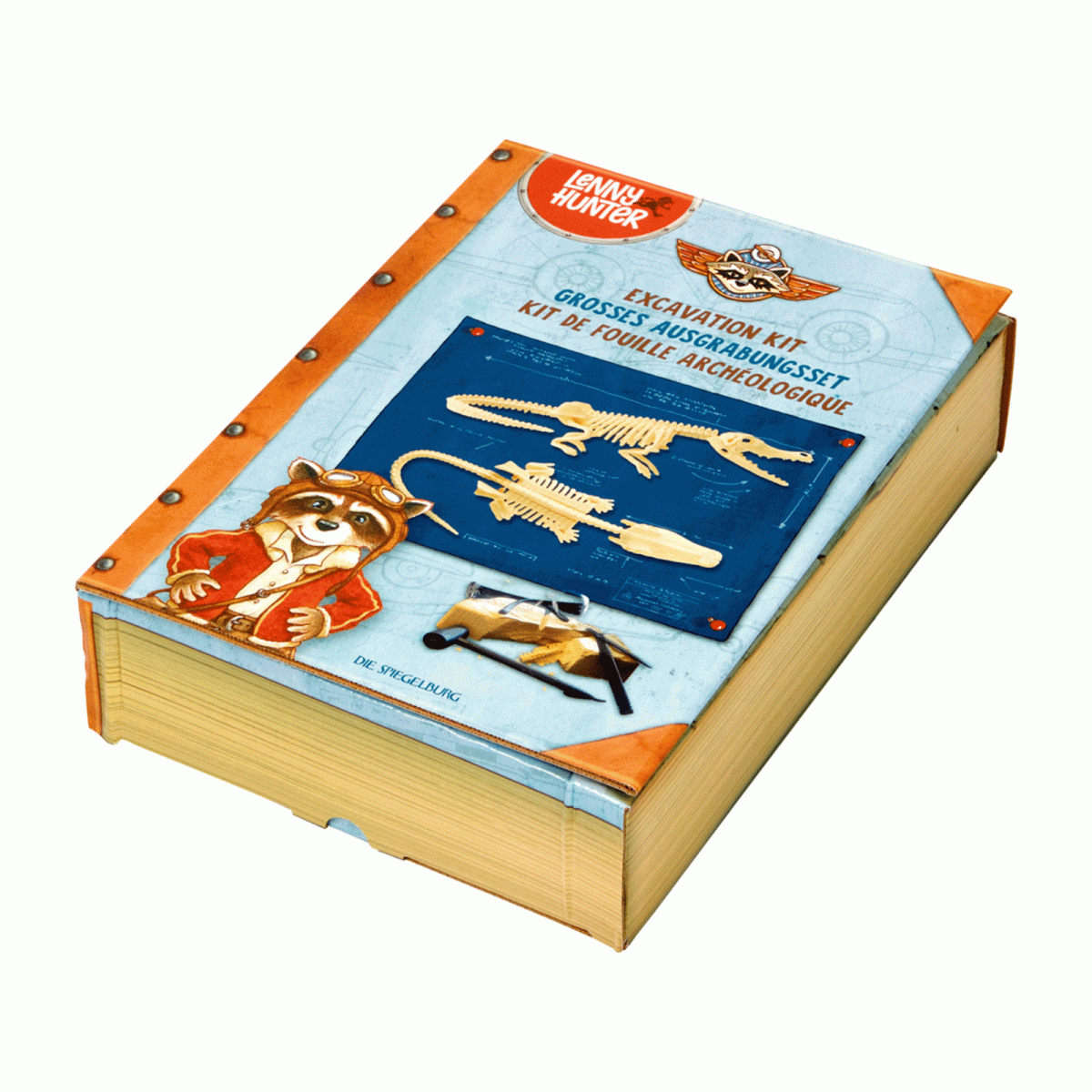 Coppenrath 21950 - Die Spiegelburg - Lenny Hunter - Großes Ausgrabungsset