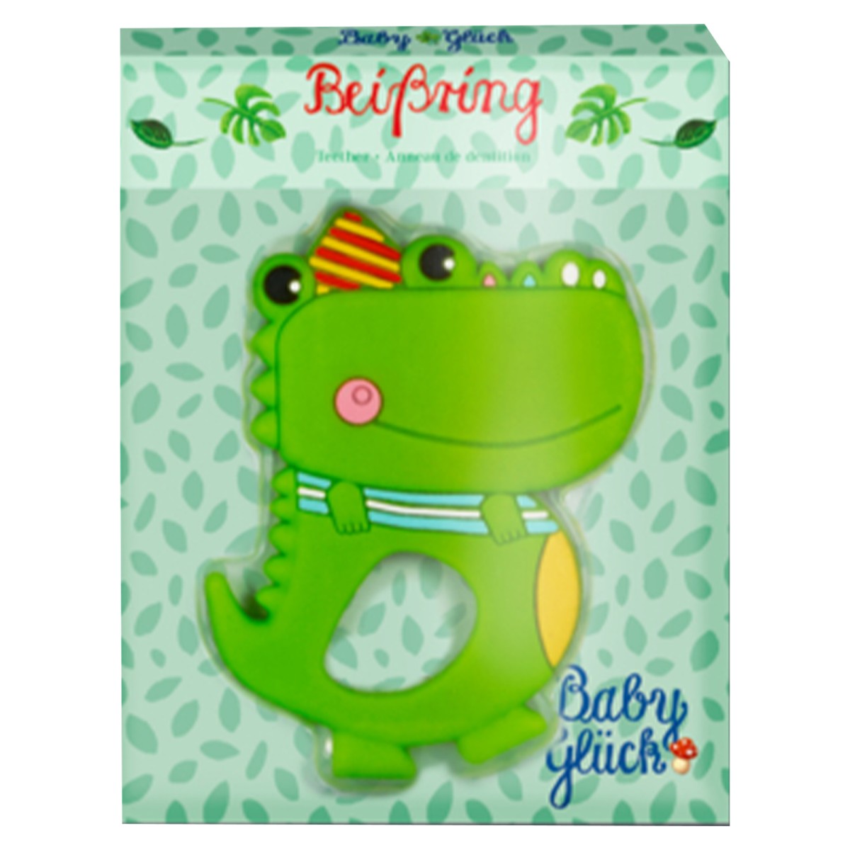 Coppenrath 17005 - Die Spiegelburg - Baby Glück - Beißring, Krokodil