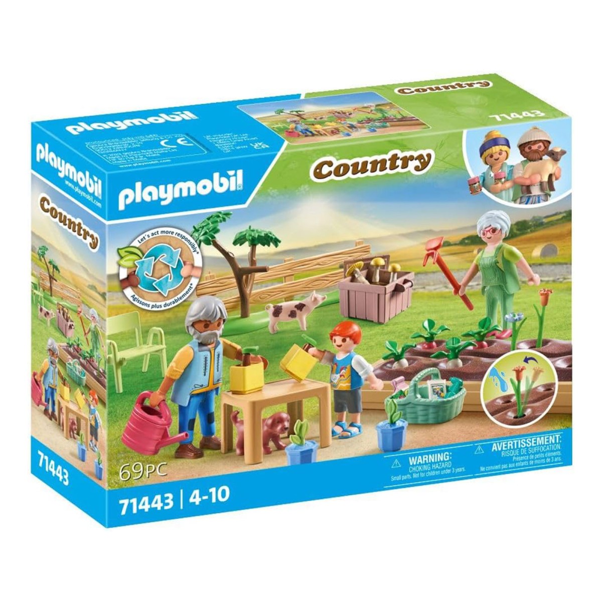 PLAYMOBIL® 71443 - Country - Idyllischer Gemüsegarten bei den Großeltern