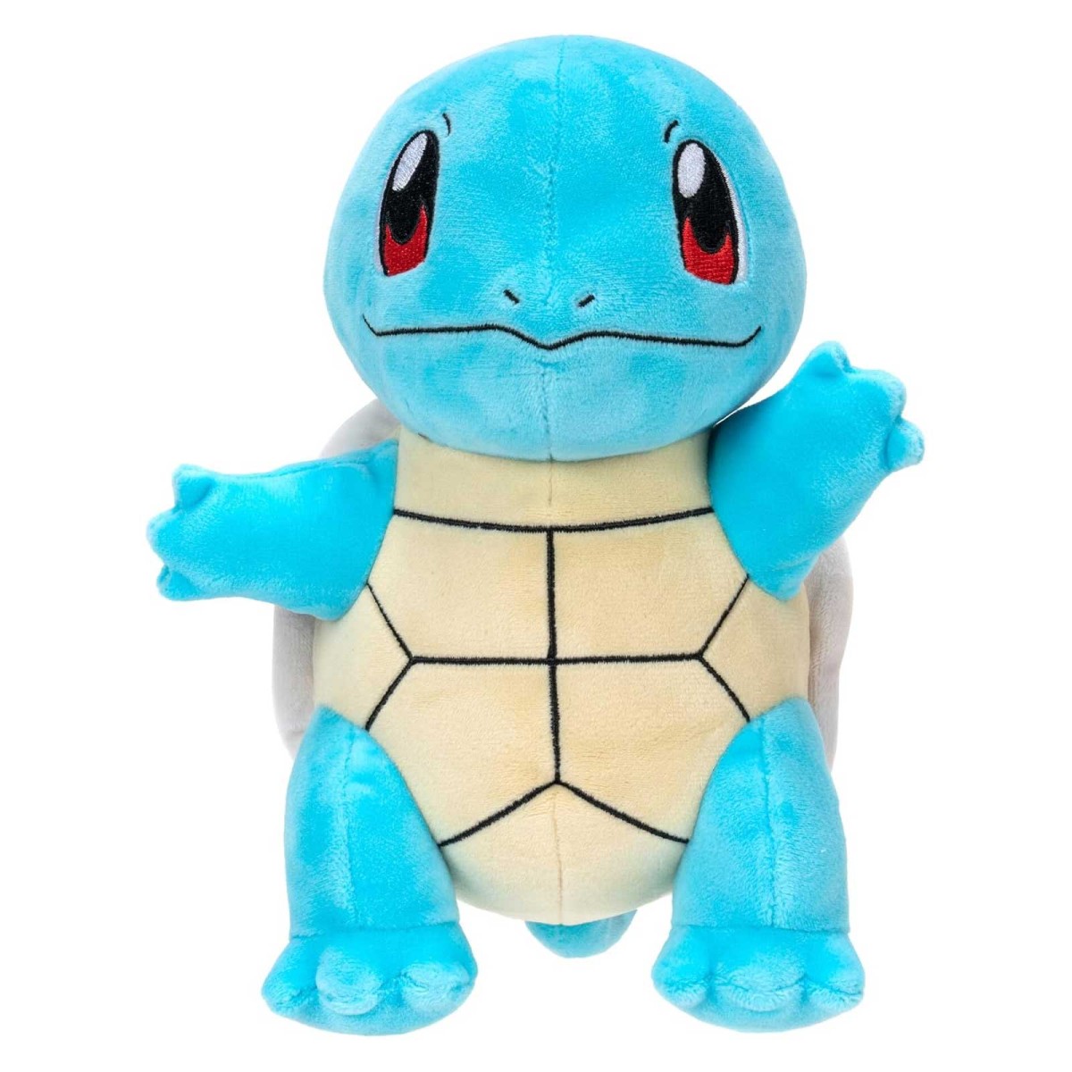 Jazwares PKW3458 - Pokémon - Schiggy Plüschfigur, ca. 20 cm