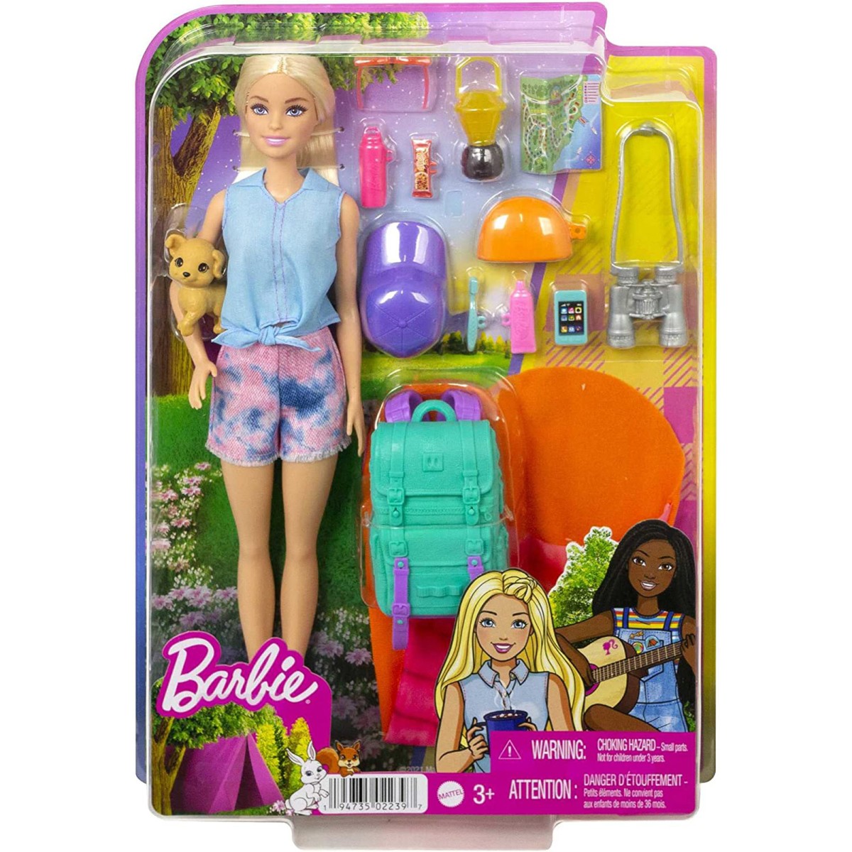 Mattel HDF73 - Barbie - Puppe mit Zubehör, Malibu Beach