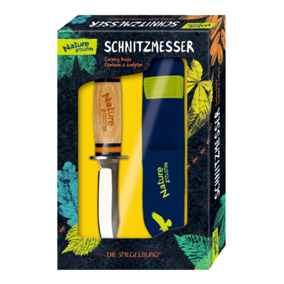 Coppenrath 10949 - Die Spiegelburg - Nature Zoom - Schnitzmesser