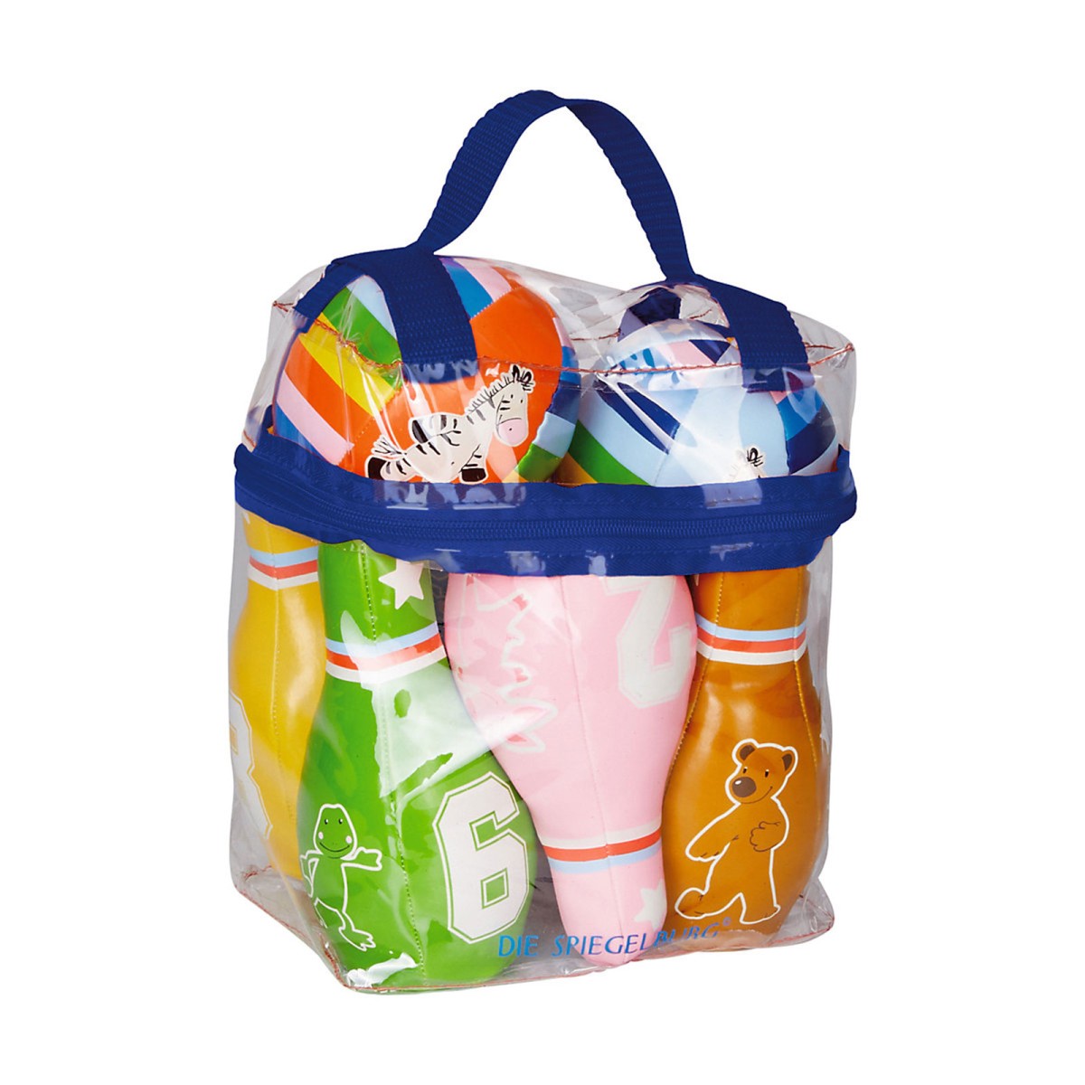 Coppenrath 16534 - Die Spiegelburg - Die lieben Sieben - Kegelset