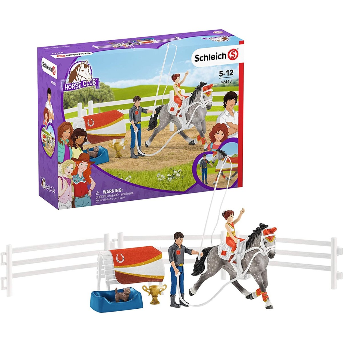 Schleich 42443 - Horse Club - Mias Voltigier-Reitset