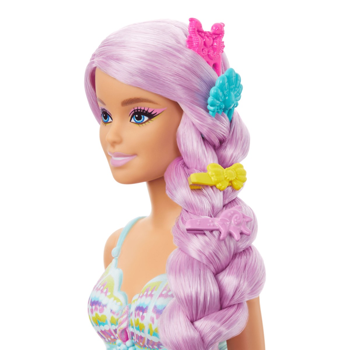 Mattel HRR00 - Barbie - Meerjungfrauen-Puppe mit Zubehör und Accessoires
