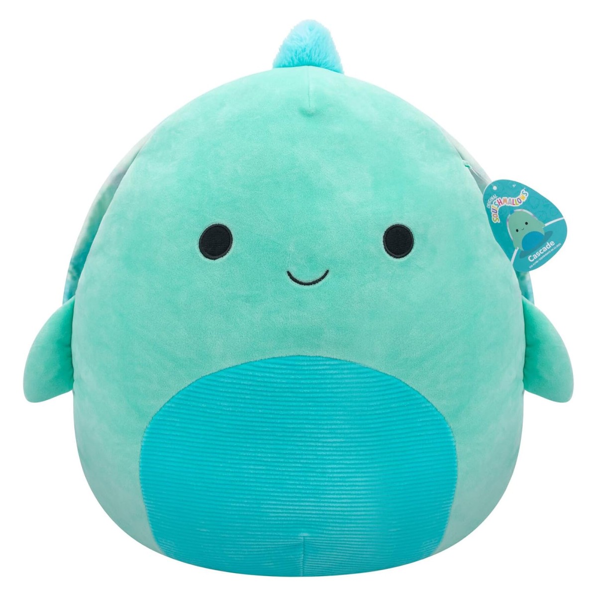 Jazwares SQCR05477 - Squishmallows - Cascada, die Schildkröte Plüschfigur, 40 cm