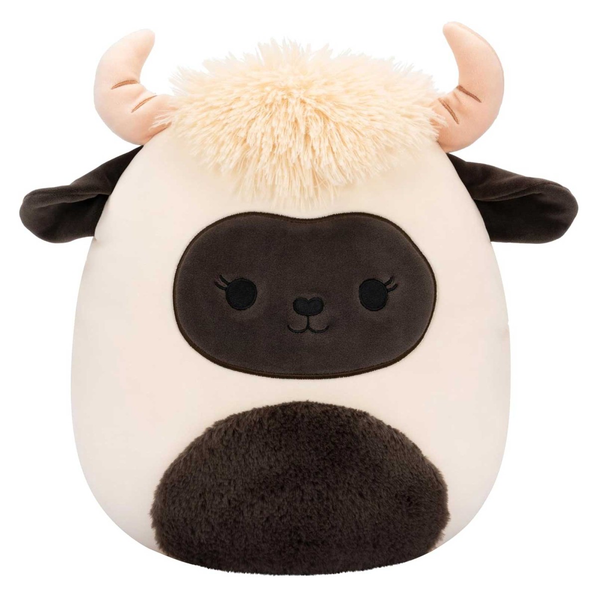 Jazwares SQCR06170 - Squishmallows - Venus das Schwarznasenschaf mit Fuzzy Black Belly, 30 cm