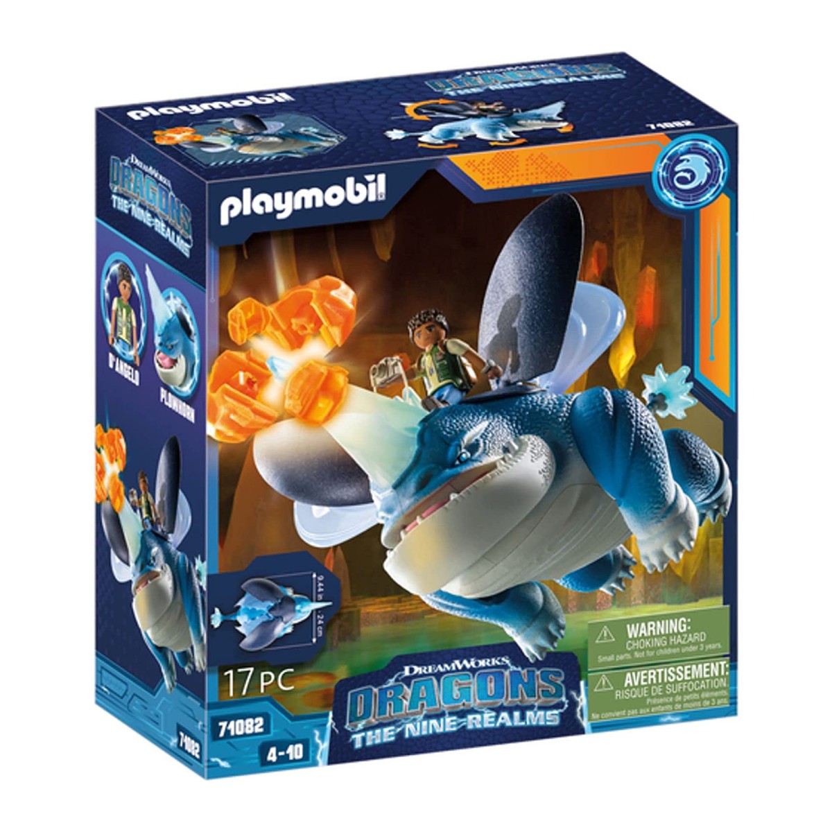 PLAYMOBIL® 71082 - Dragons - The Nine Realms - Plowhorn und D'Angelo