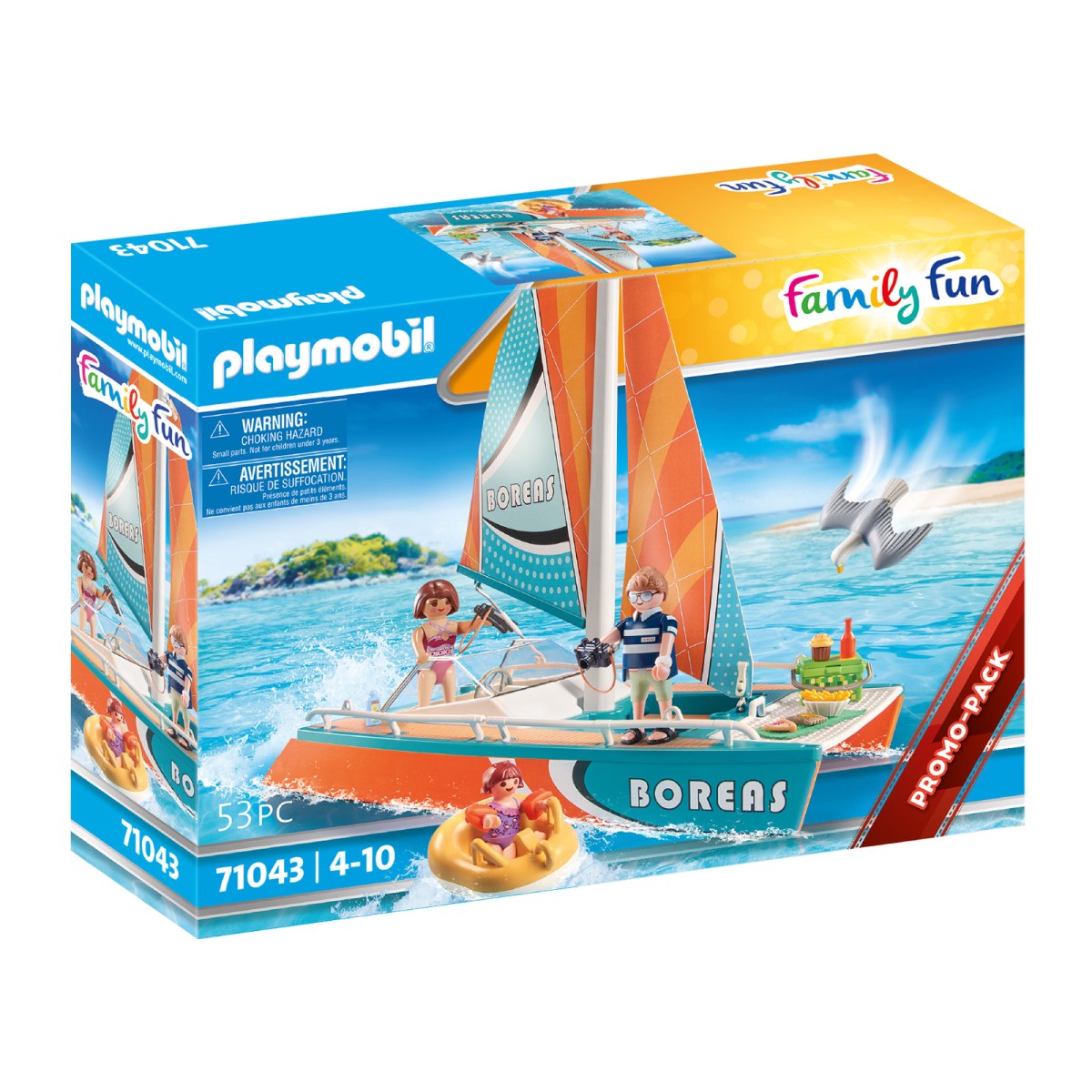 PLAYMOBIL® 71043 - Family Fun - Katamaran
