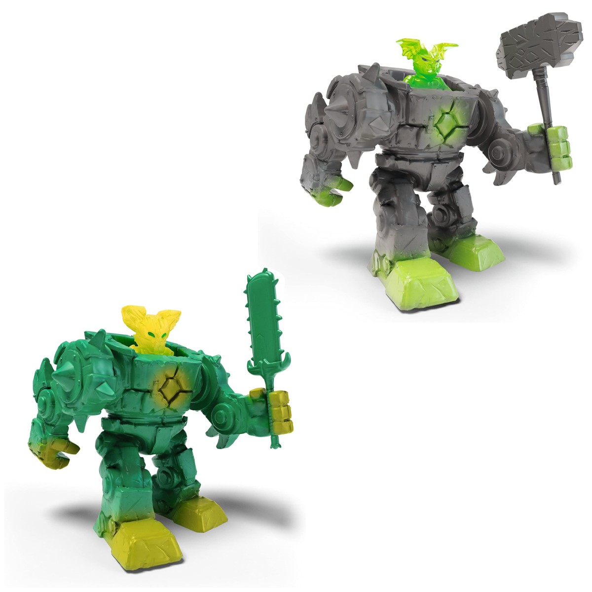 SPAR-SET 412817 - Schleich - Eldrador - Mini Creatures - Spielfigurenset mit 2 Robotern und Mini-Spielfigur