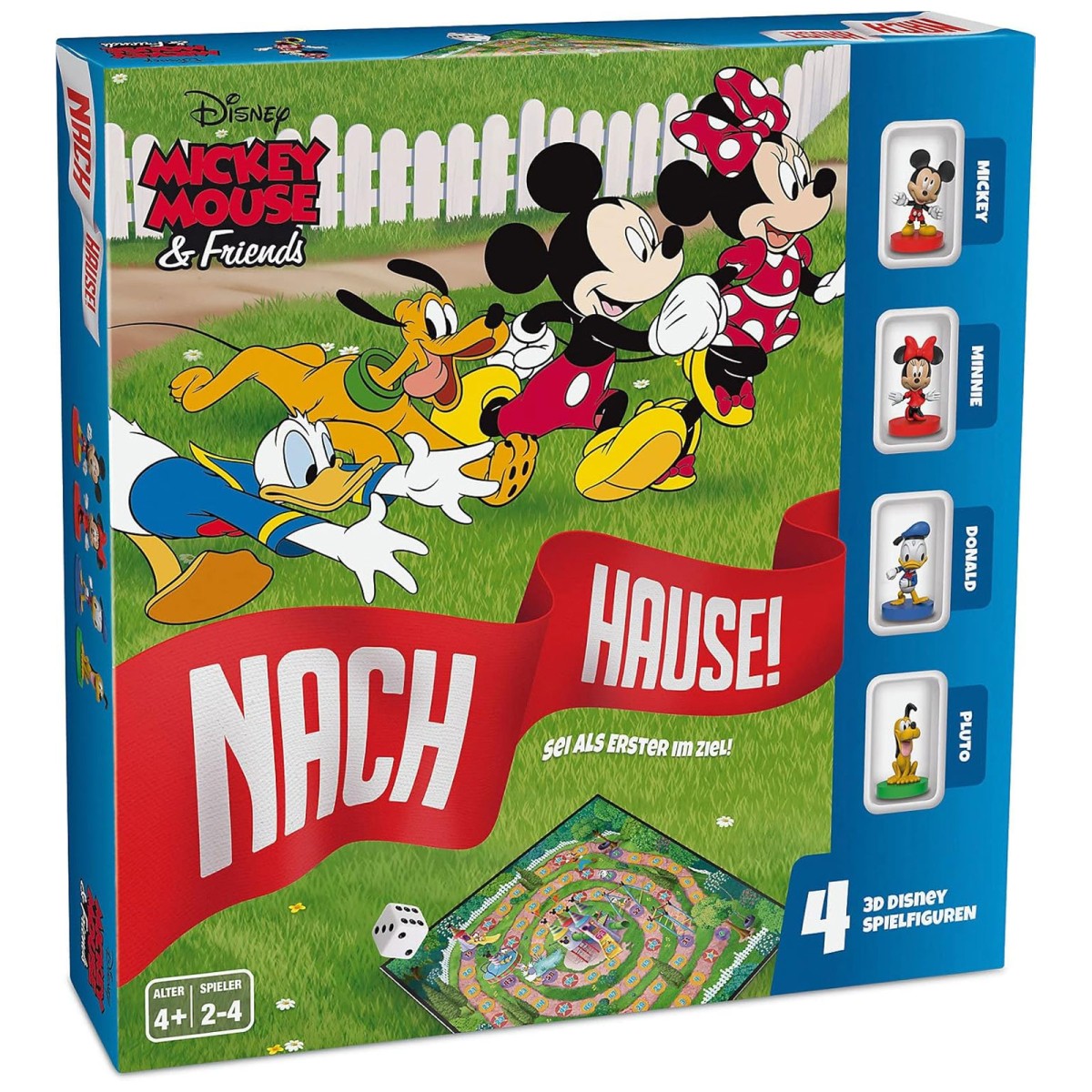 ASS 103004021 - Disney - Mickey Mouse & Friends - Würfelspiel, Nach Hause