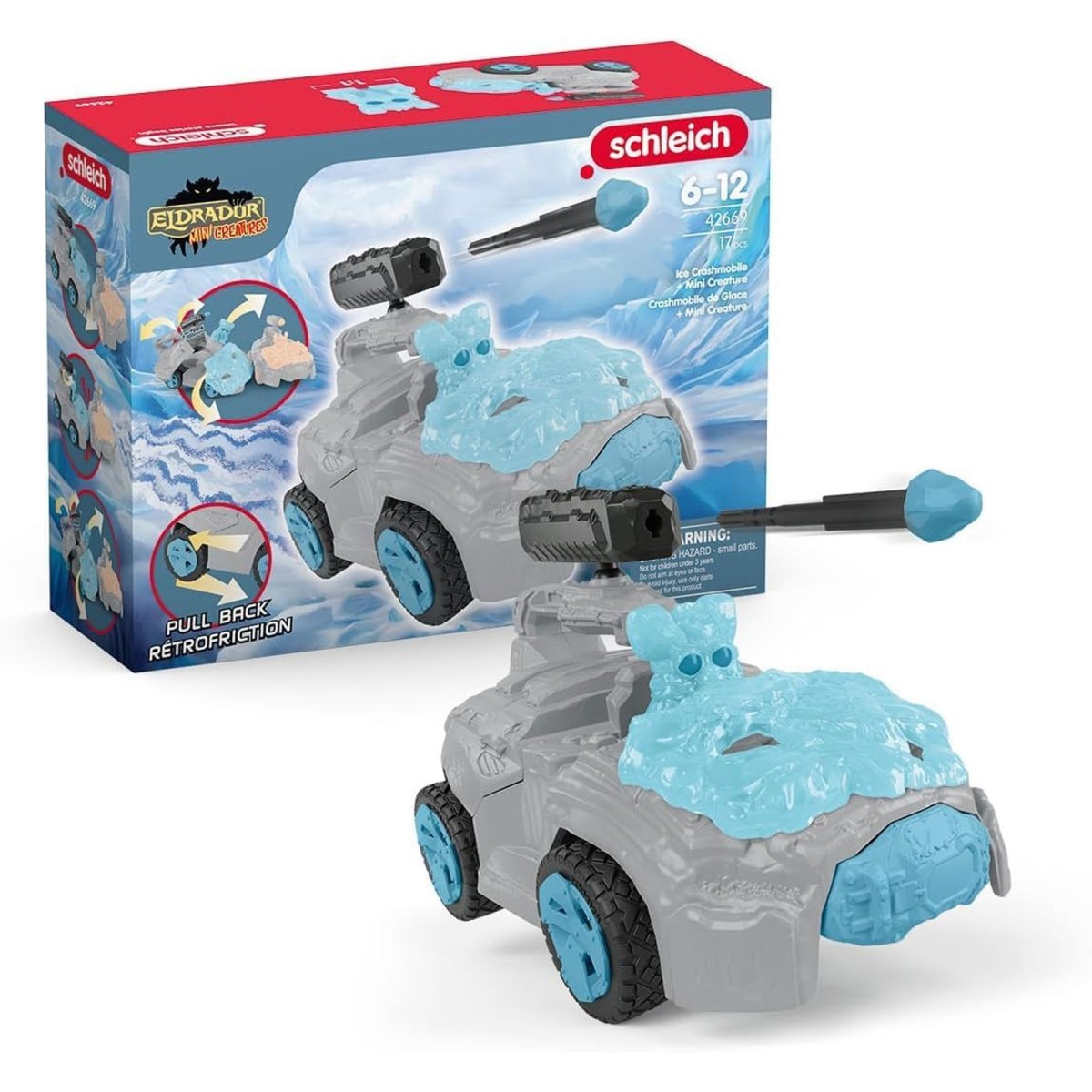 Schleich 42669 - Eldrador - Eis-Crashmobil mit Mini Creature