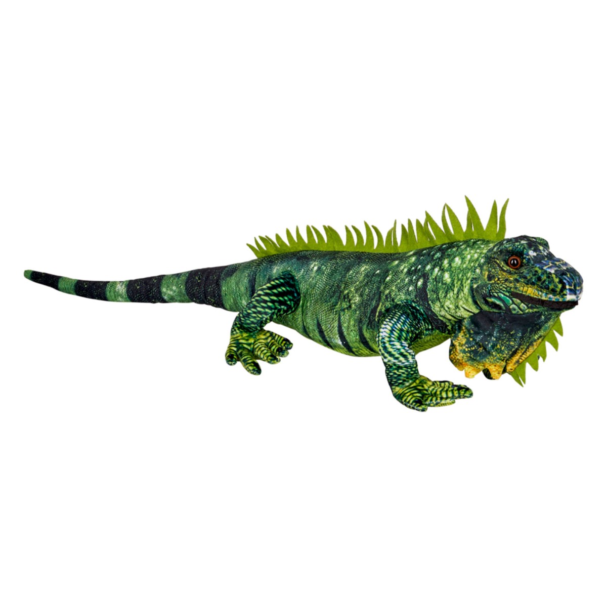Coppenrath 21964 - Die Spiegelburg - Nature Zoom Wild - Plüschfigur, Grüner Leguan