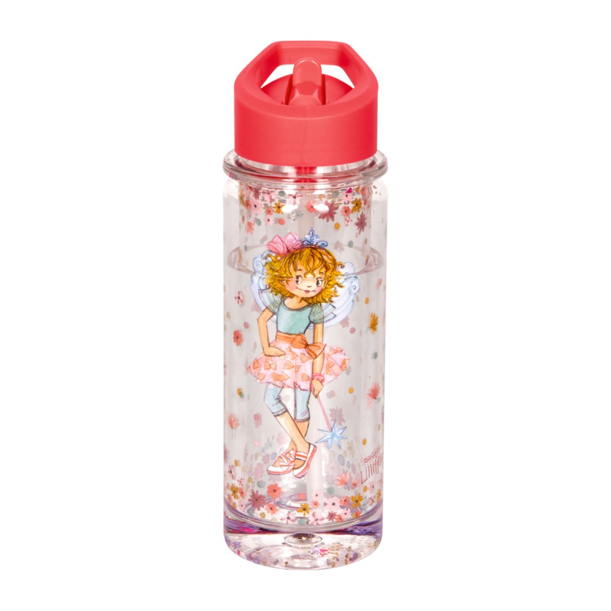 Coppenrath 21933 - Die Spiegelburg - Prinzessin Lillifee - Glitzer-Trinkflaschen (0,3l)