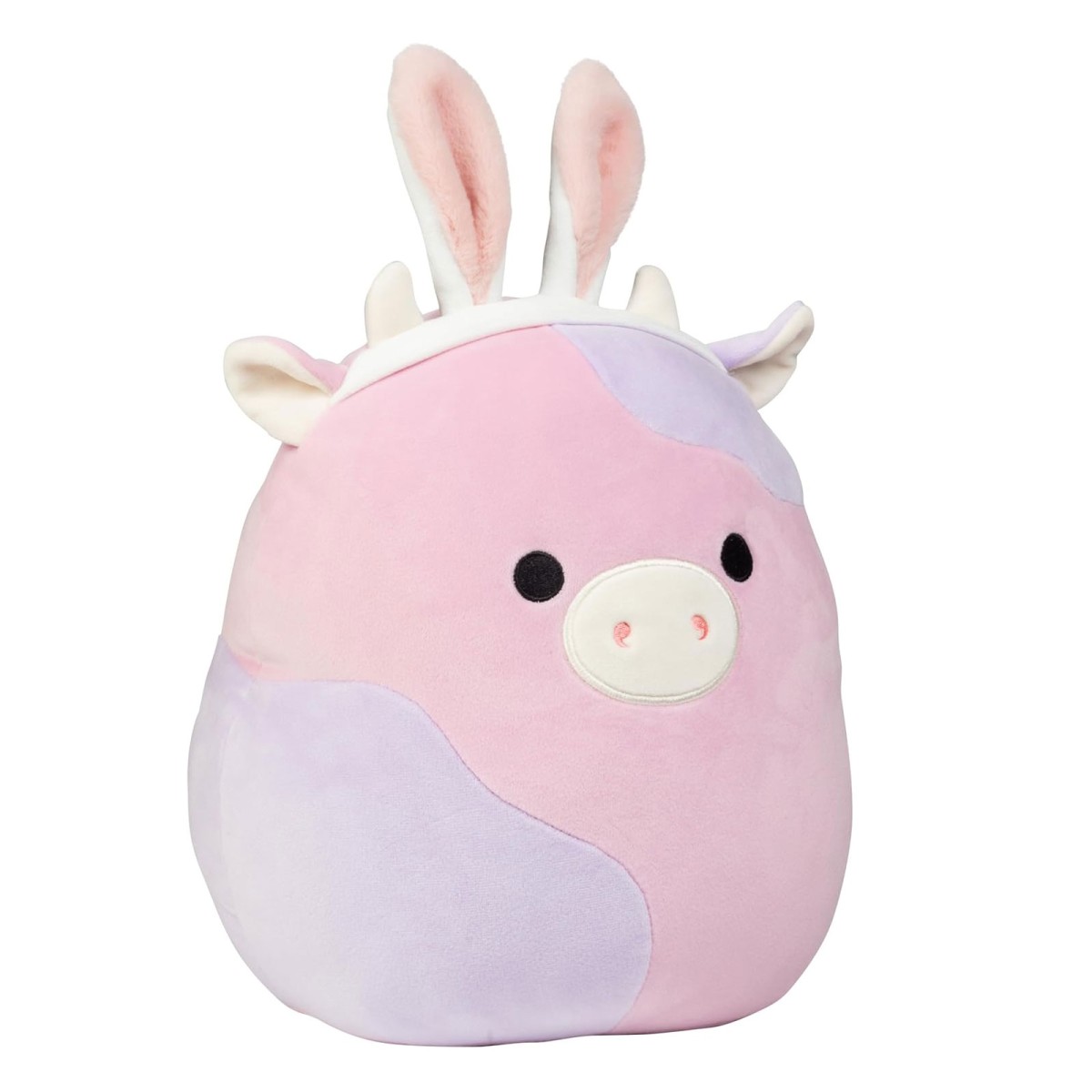 Jazwares SQER01285 - Squishmallows - Patty, die Kuh ca. 40 cm, Plüschfigur