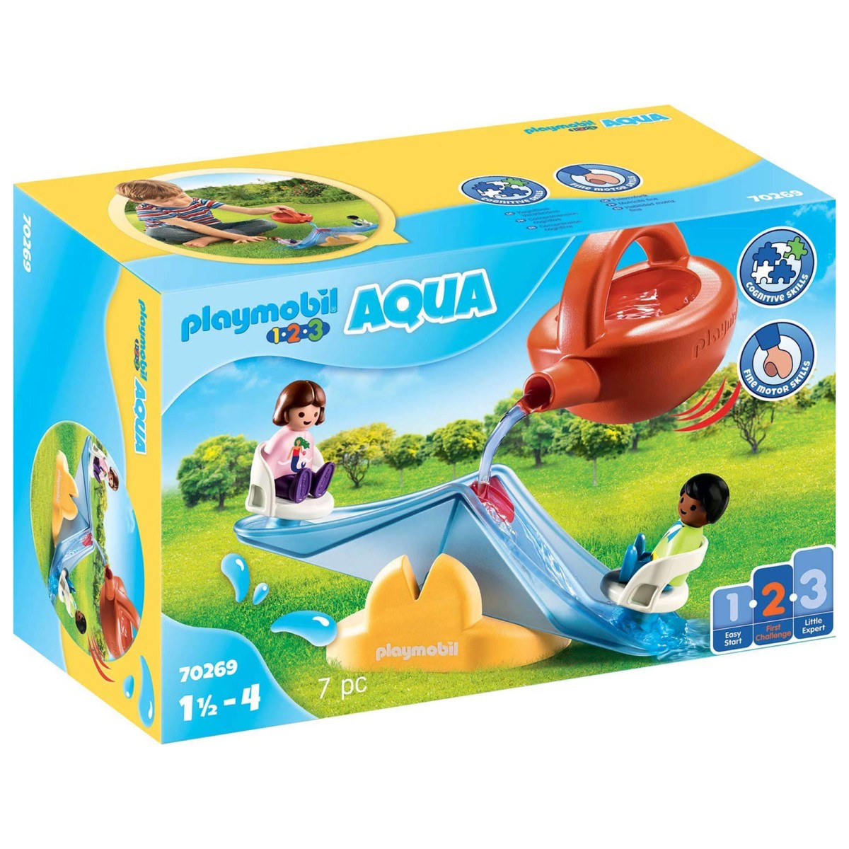 PLAYMOBIL® 70269 - 1•2•3 Aqua - Wasserwippe mit Gießkanne
