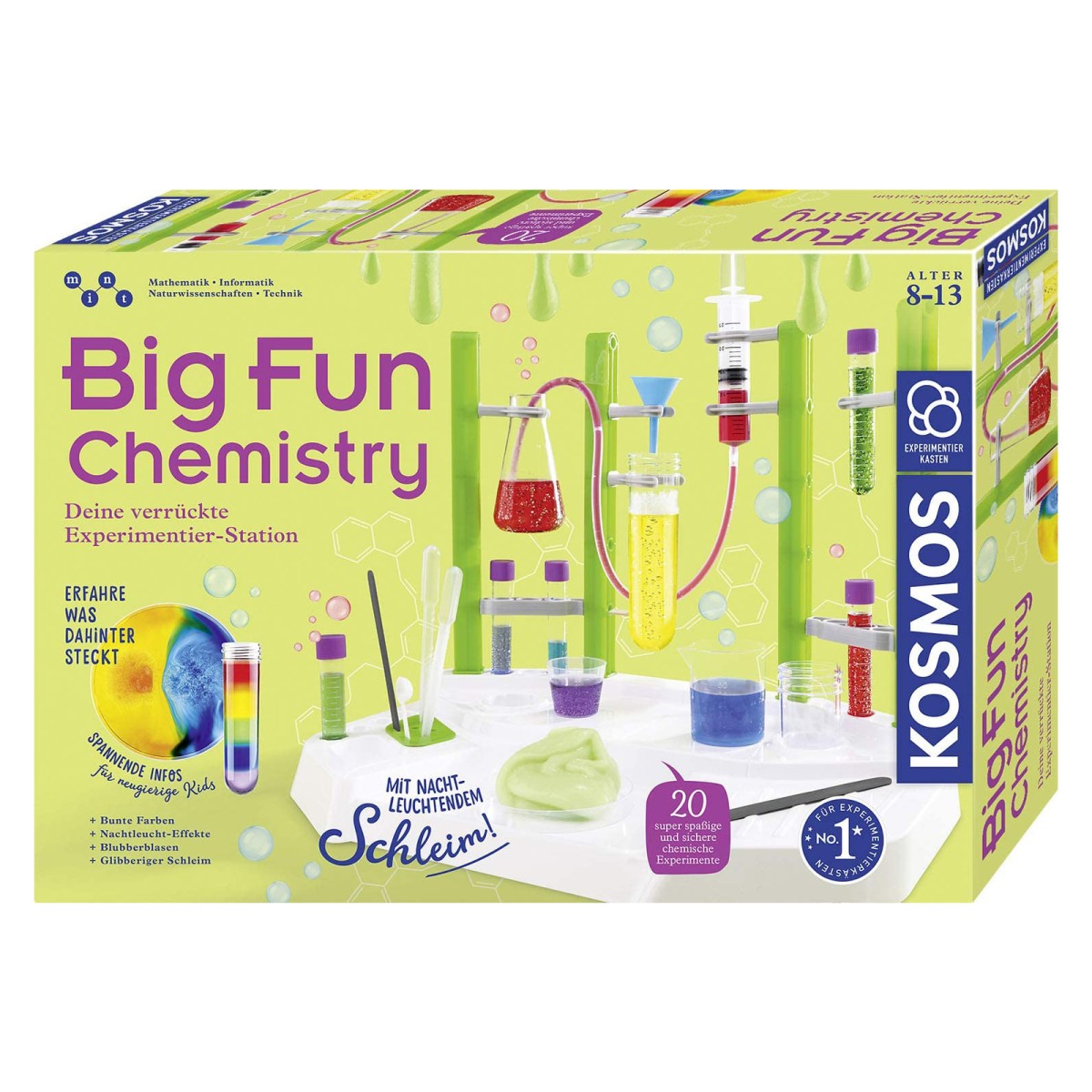 Kosmos 642532 - Big Fun Chemistry - Dein verrückte Experimentier-Station, Experimentierkasten