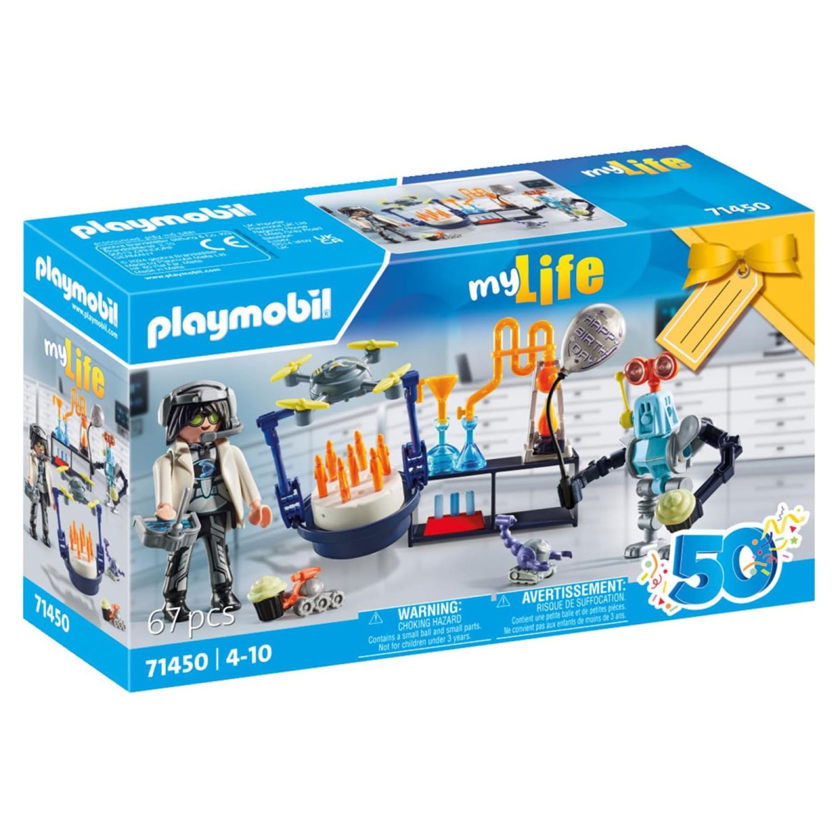 PLAYMOBIL® 71450 - my Life - Forscher mit Robotern