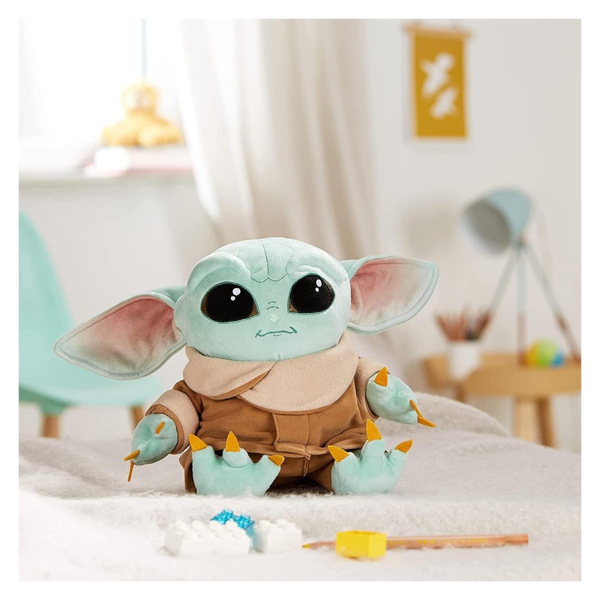 Simba 6315875802 - Disney Star Wars - The Mandalorian - Plüschtier, 30 cm, The Child "Baby Yoda"