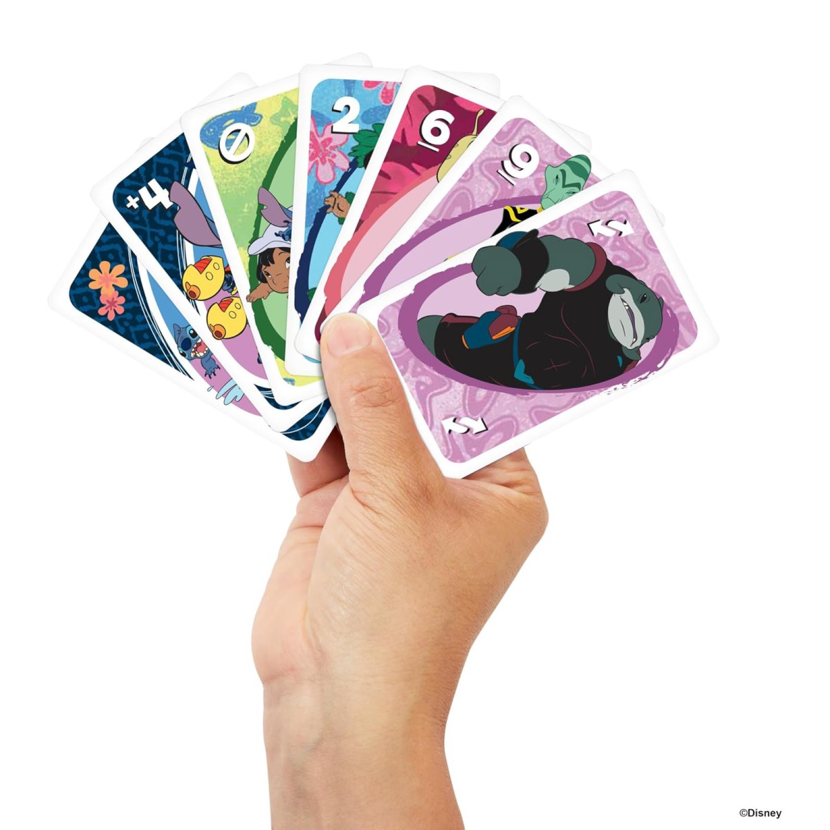 Mattel JCC10 - Disney's Lilo & Stitch - Mattel Games - UNO Kartenspiel mit Sonderregel