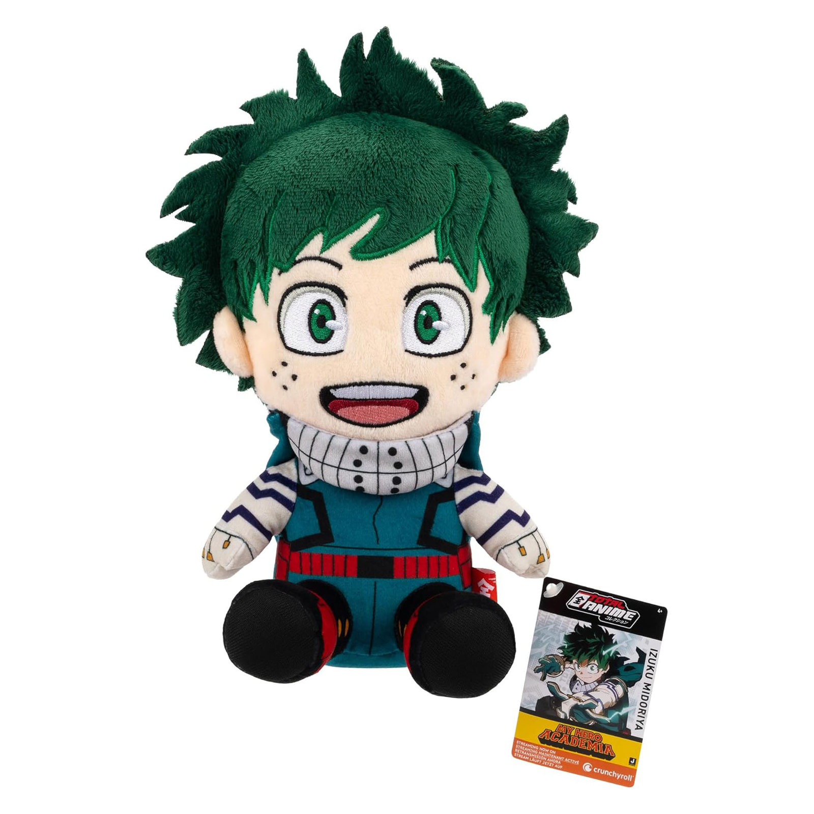 Jazwares KAZ0031-XPB - total Anime - My Hero Academia - Plüschfigur, Izuku Midoriya, 20cm
