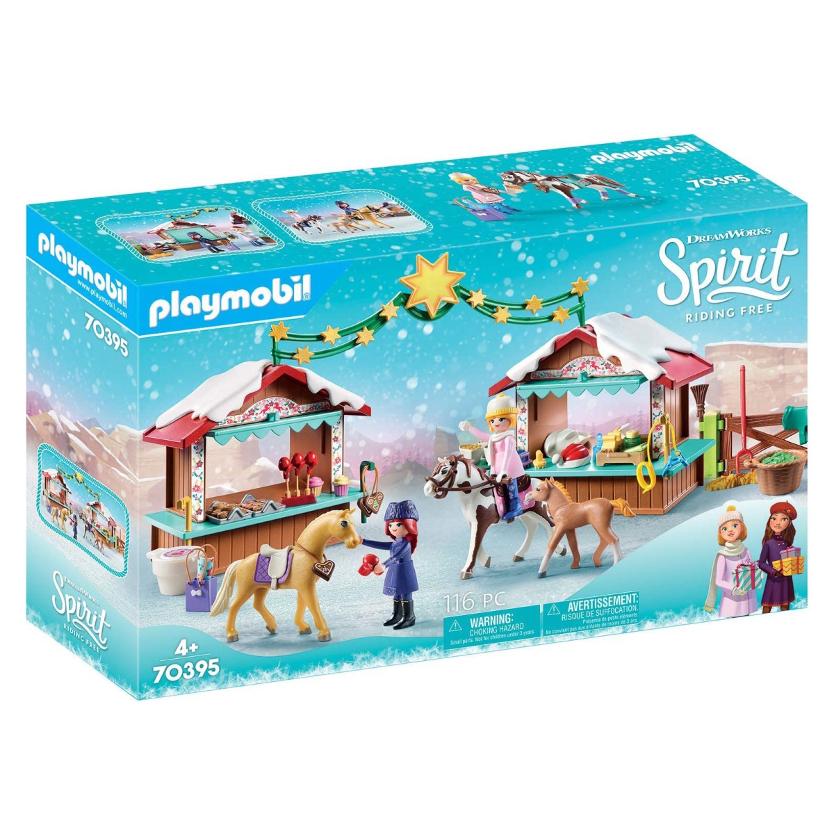 PLAYMOBIL® 70395 2.Wahl - Dreamworks - Spirit - Weihnachten in Miradero