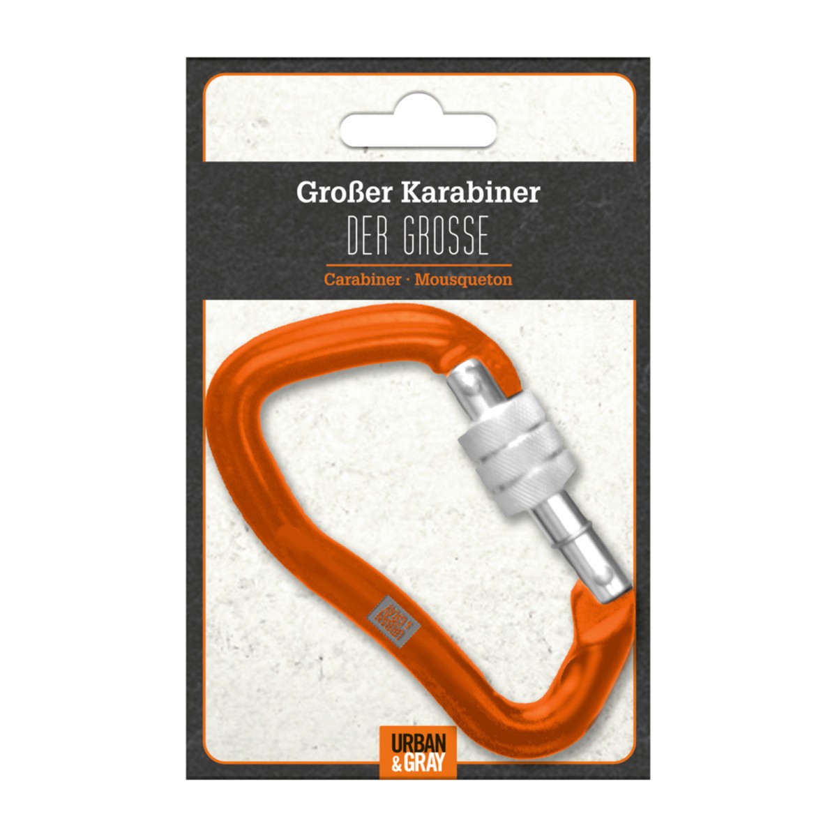 Coppenrath 18288 - Die Spiegelburg - Urban & Gray - Großer Karabiner-Haken, "DER GROßE"