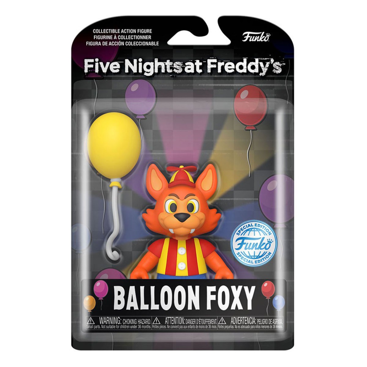 Funko FK67619 - Five Nights at Freddy´s - Balloon Foxy Vinyl-Figur, ca. 13 cm
