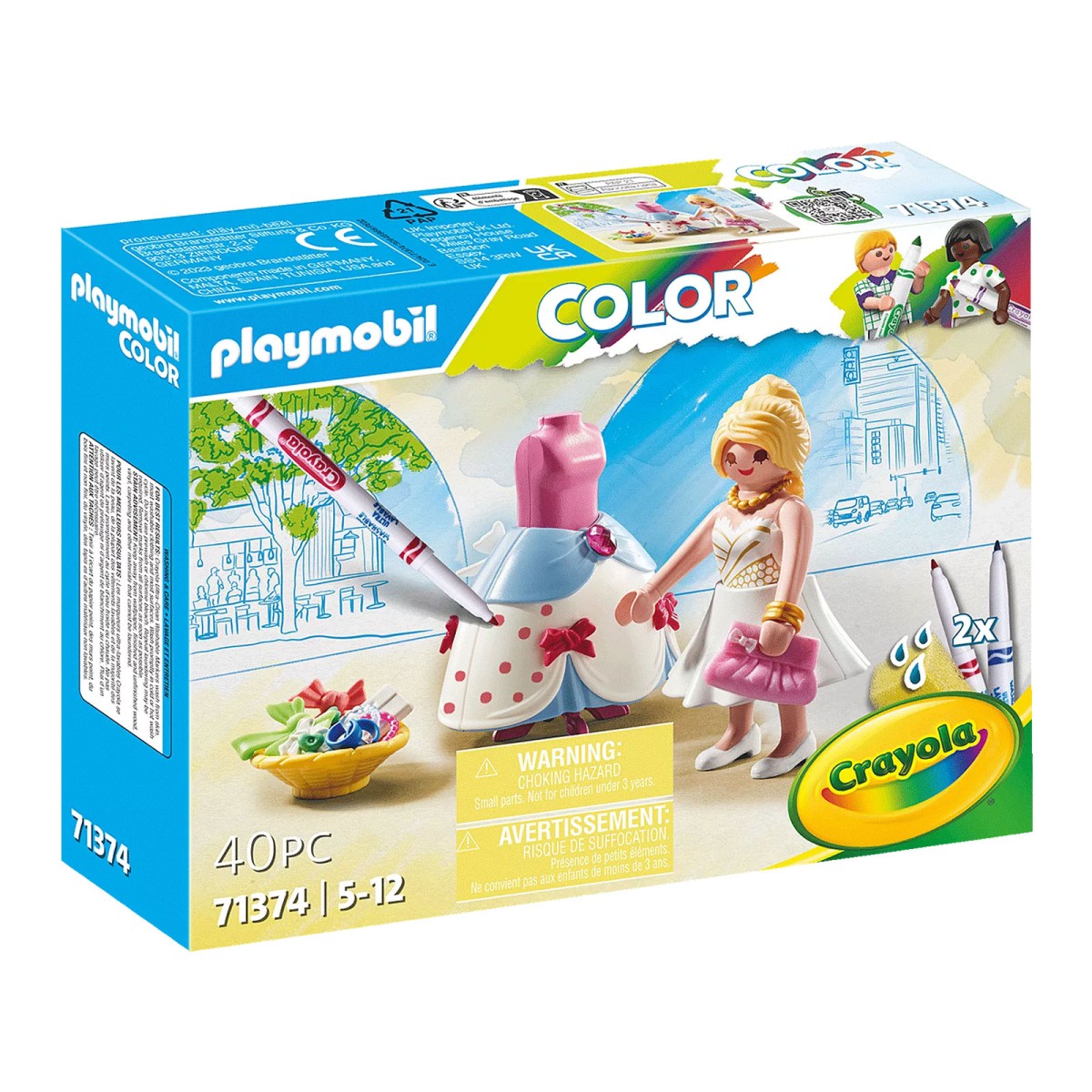 PLAYMOBIL® 71374 - Color - Fashion Kleid
