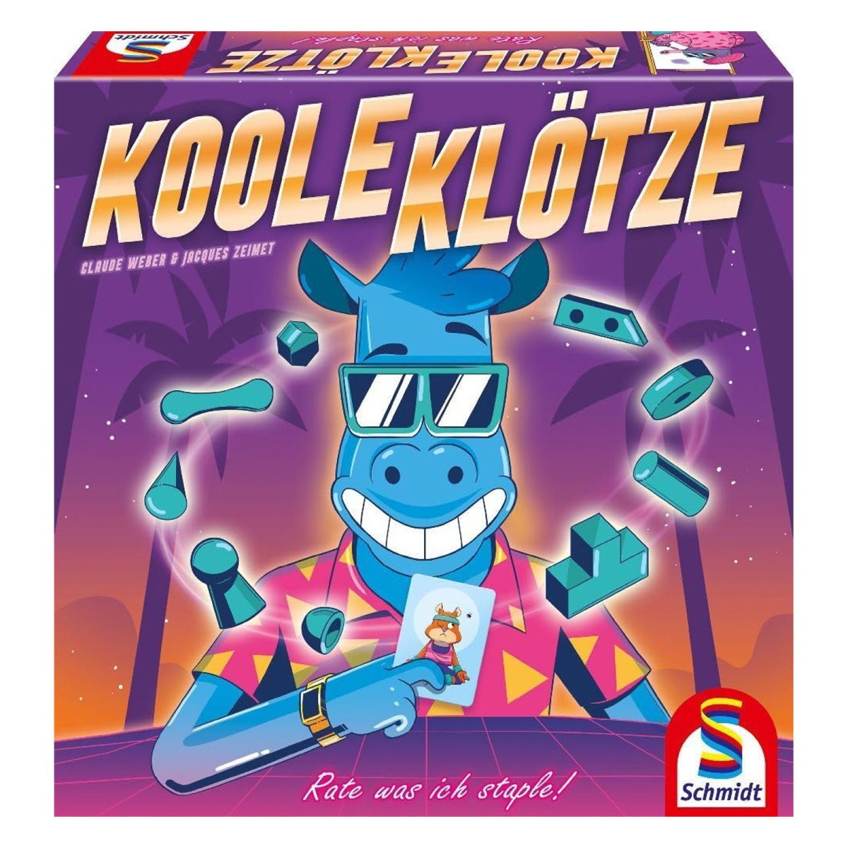 Schmidt 49414 - Koole Klötze, Familienspiel