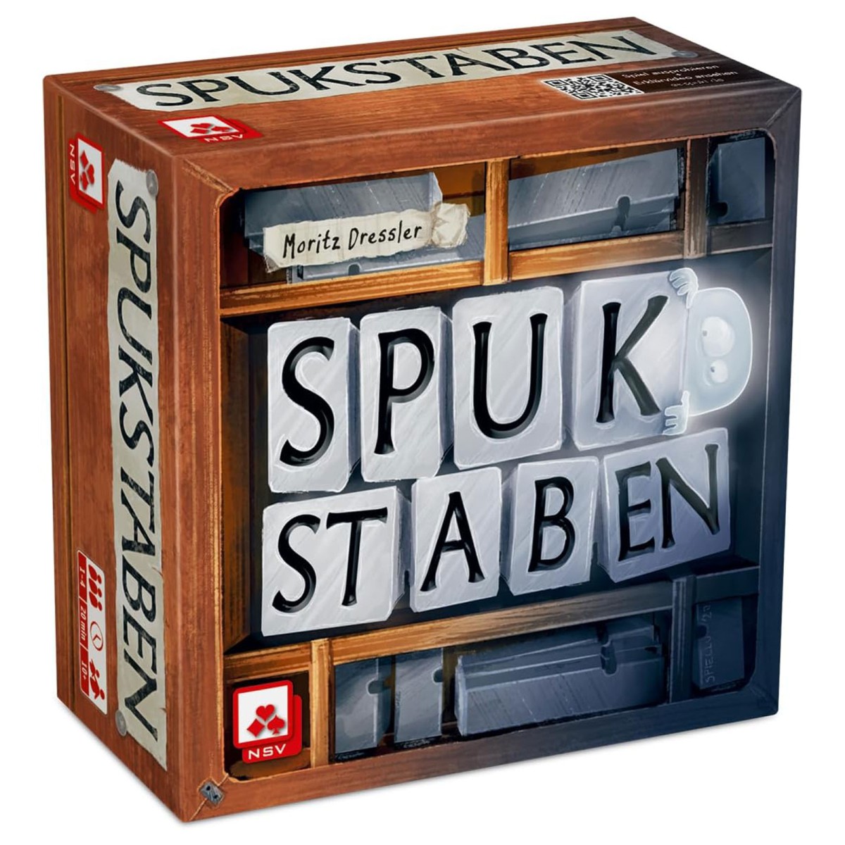 Nürnberger Spielkarten 10039813-0001 - Kartenspiel, Spukstaben