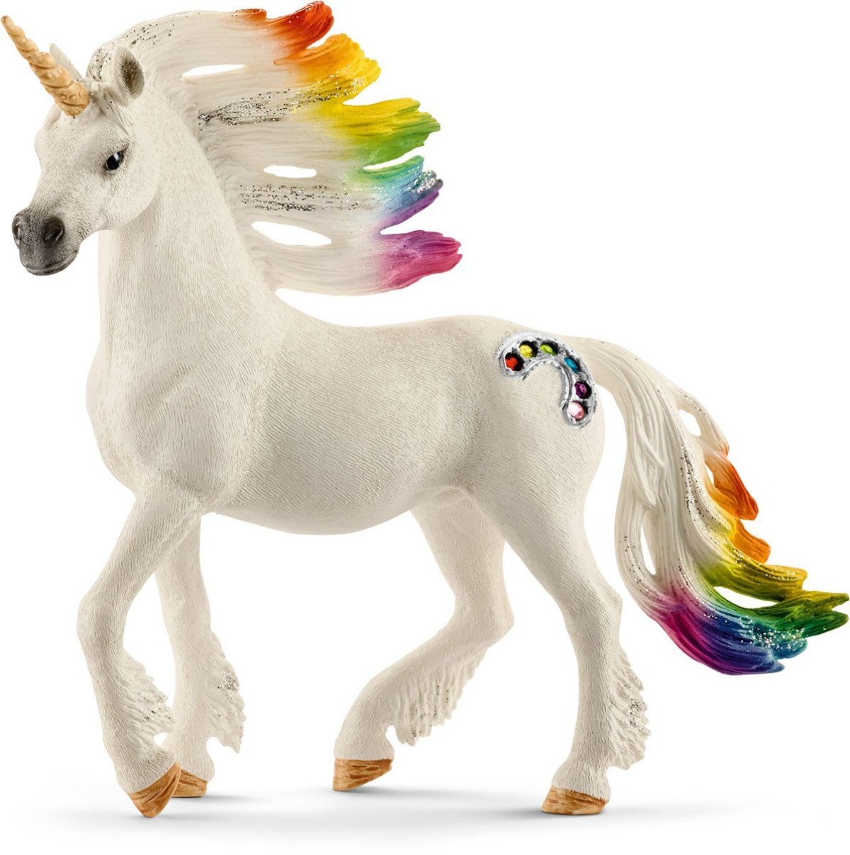 SPAR-SET 165329 - Schleich - bayala Einhorn-Set - Regenbogeneinhorn, Hengst, Regenbogeneinhorn Fohlen