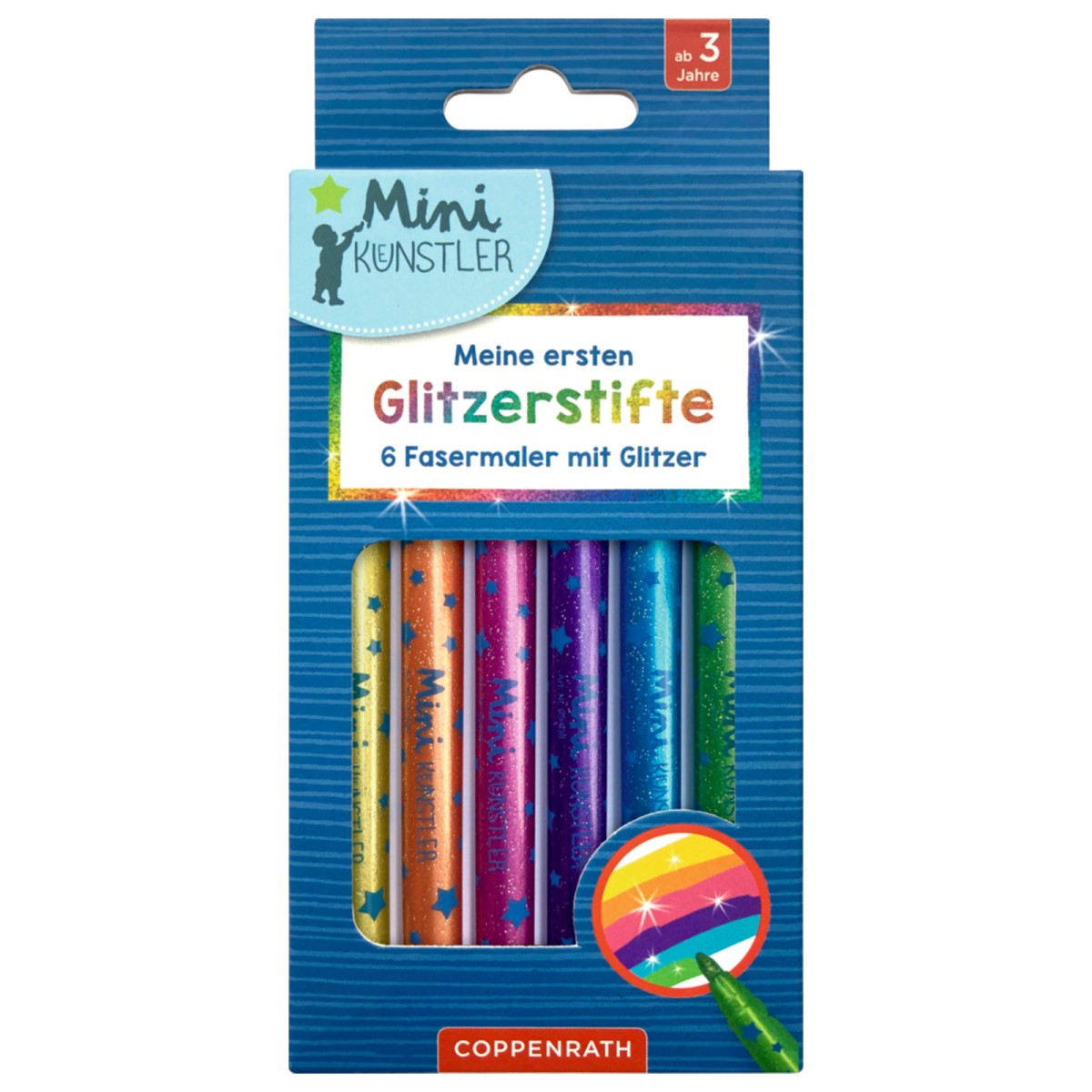 Coppenrath 95408 - Die Spiegelburg - Mini-Künstler - Meine ersten Glitzerstifte