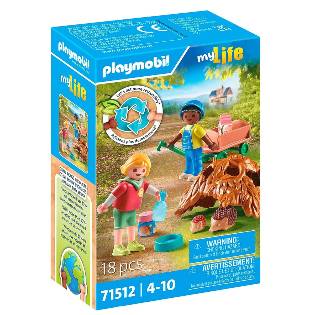 PLAYMOBIL® 71512 - my Life - Pflege der Igelfamilie