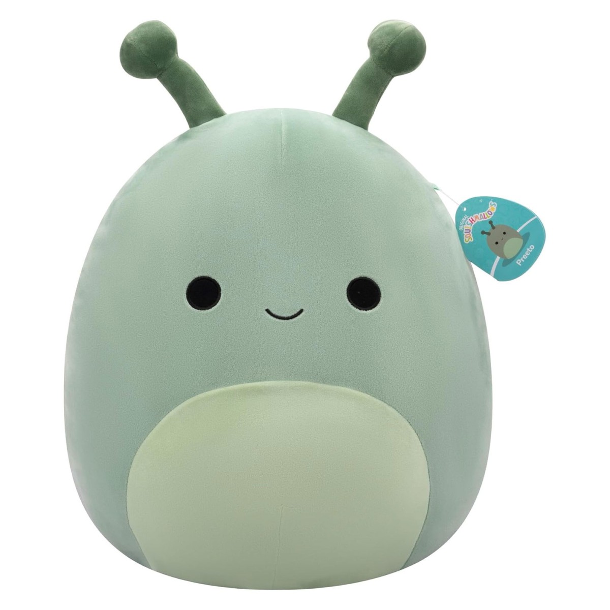 Jazwares SQCR06636 - Squishmallows - Preeto die Schnecke, Plüschtier 40 cm
