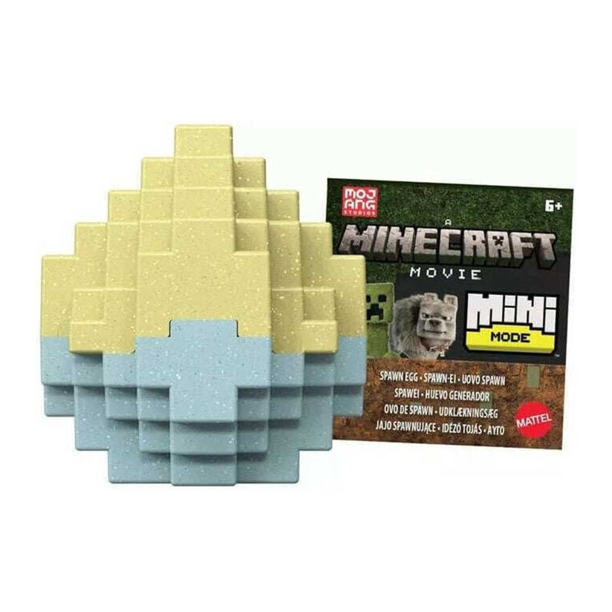 Mattel JFB65 - Minecraft - Mini-Figuren im Spawn-Ei