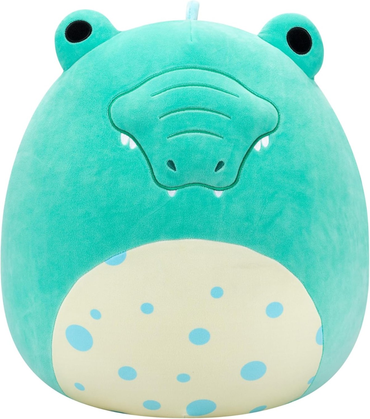 Jazwares SQCR07701 - Squishmallows - Tortuga, der Alligator, Plüschfigur, ca. 40 cm