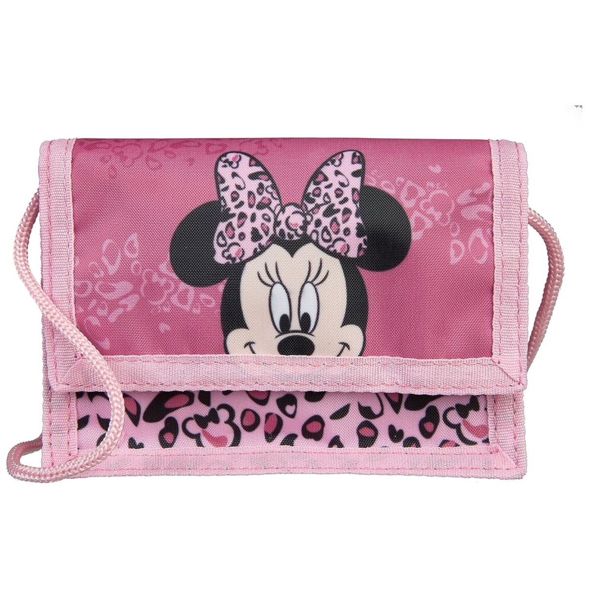 Undercover MIUW7000 - Disney - Minnie Mouse - Geldbeutel zum Umhängen mit Klettverschluss