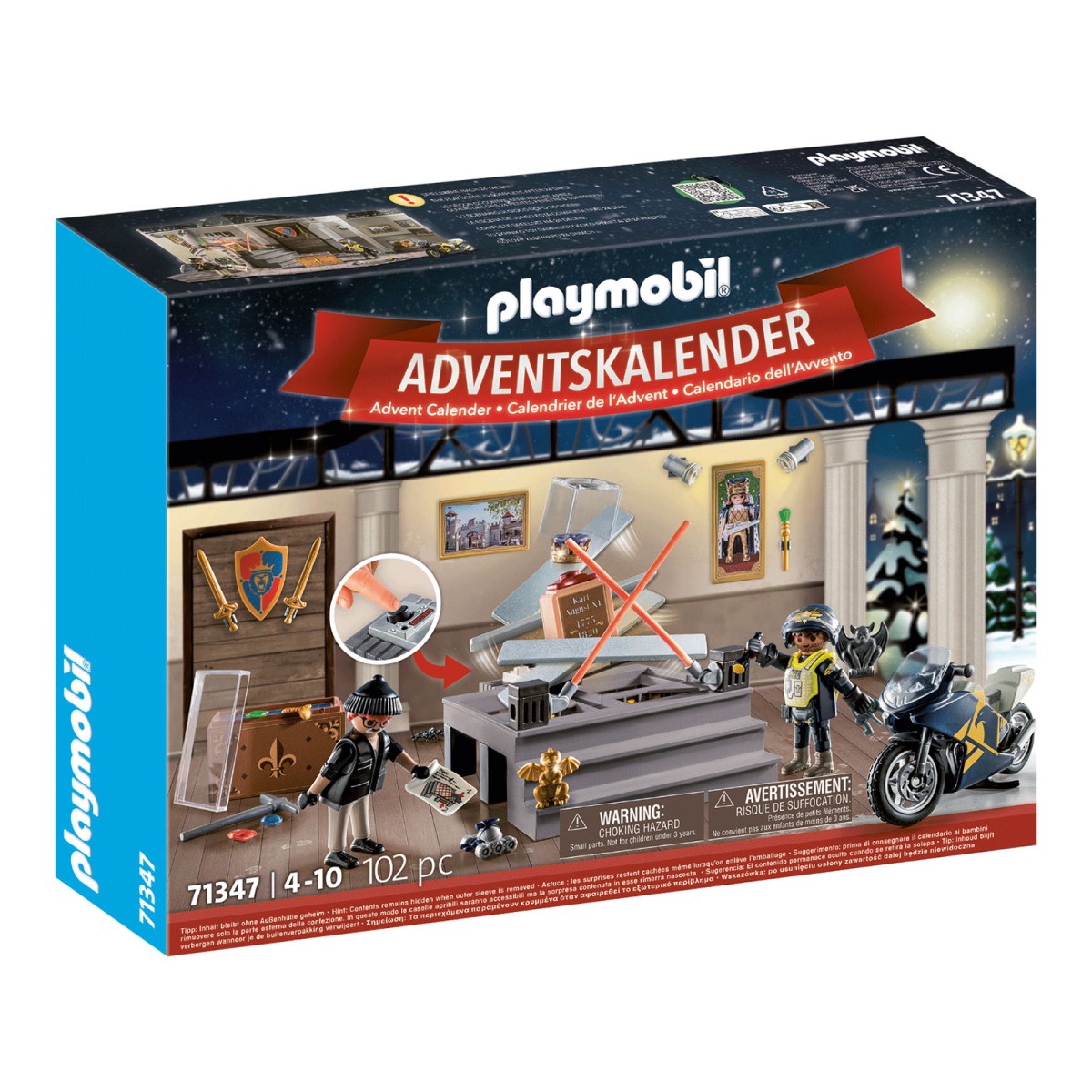 PLAYMOBIL® 71347 - City Action - Adventskalender - Museumsdiebstahl