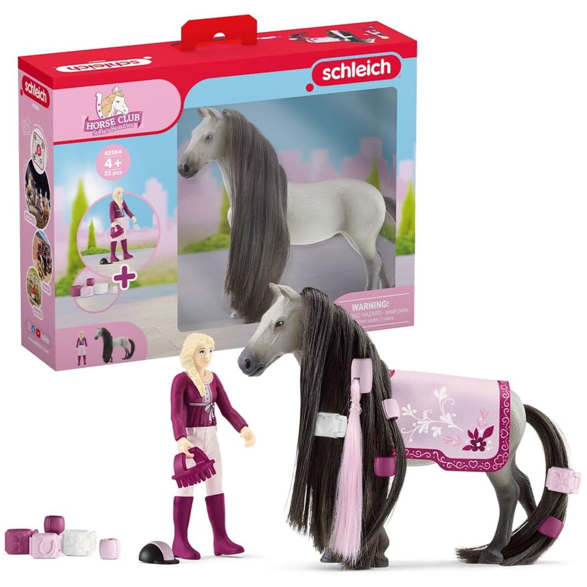 Schleich 42584 - Horse Club - Sofia & Dusty Starter Set
