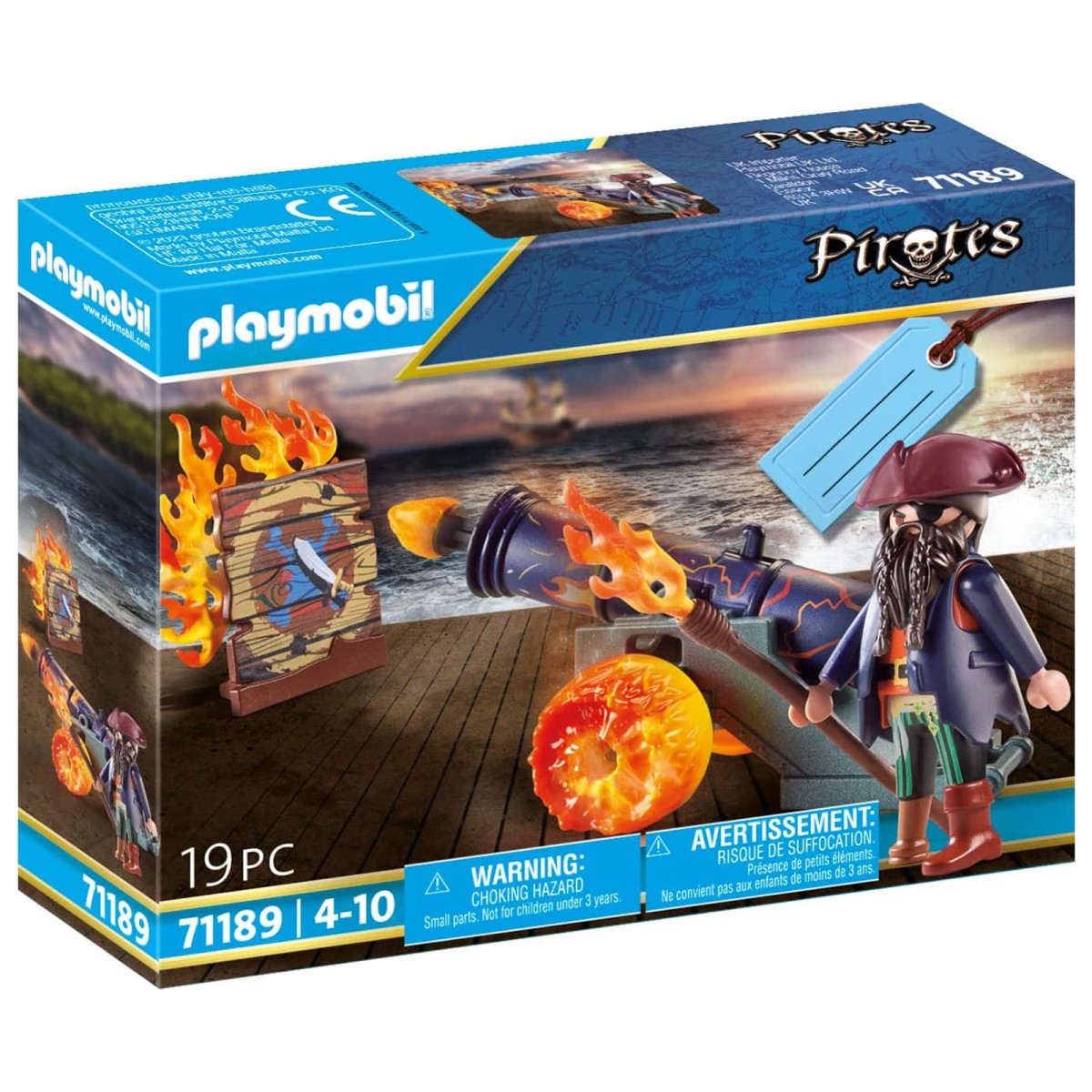 PLAYMOBIL® 71189 - Pirates - Pirat mit Kanone