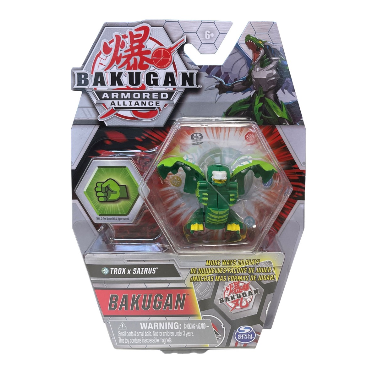 Spin Master 6055868 (20124829) - Bakugan Armored Alliance - Trox x Sairus