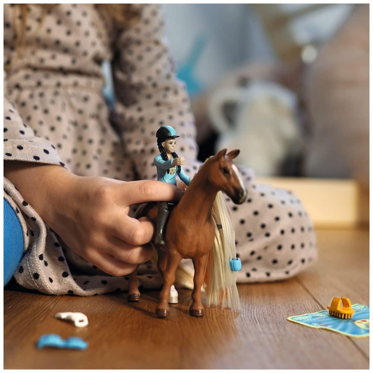Schleich 42585 2.Wahl - Horse Club - Kim & Caramelo Starter Set