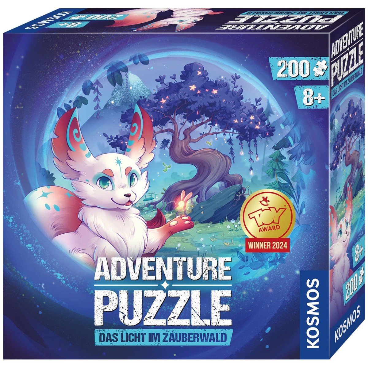 Kosmos 683597 - Adventure Puzzle Das Licht im Zauberwald - 200 Teile