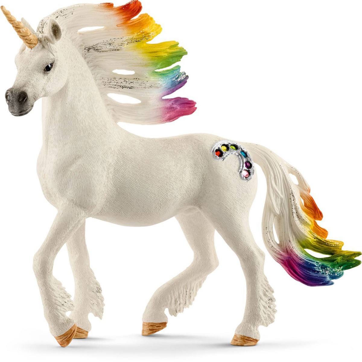 Schleich 70523 - bayala - Regenbogeneinhorn, Hengst